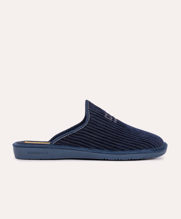 nordikas ZAPATILLAS DE CASA HOMBRE CORDELE MARINO