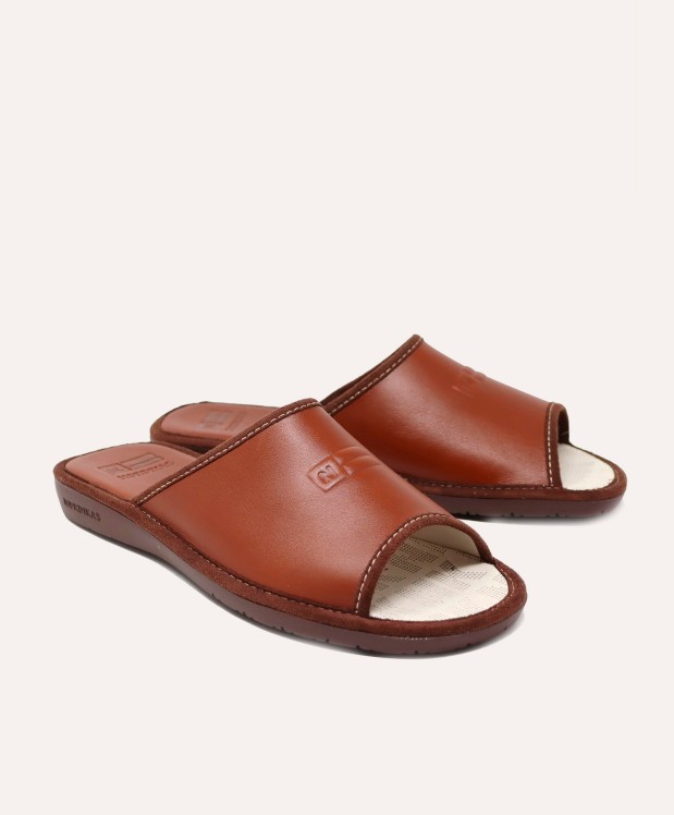 Nordikas ZAPATILLAS DE CASA HOMBRE DUBLIN CACAO