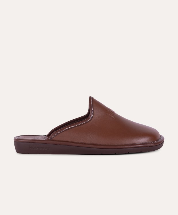 nordikas ZAPATILLAS DE CASA HOMBRE DUBLIN CUERO