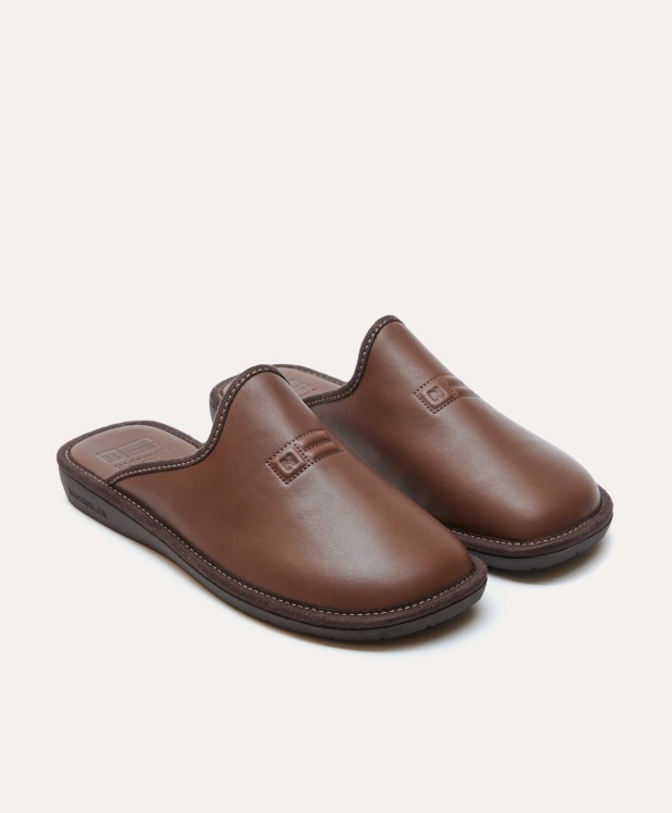nordikas ZAPATILLAS DE CASA HOMBRE DUBLIN MARRON