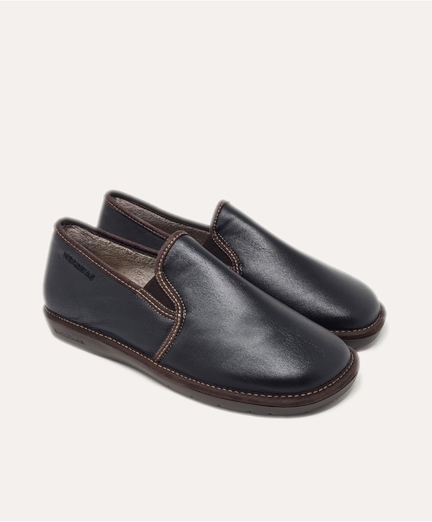 nordikas ZAPATILLAS DE CASA HOMBRE DUBLIN NEGRO