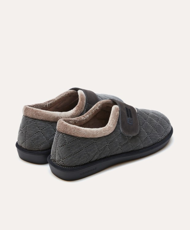 Nordikas ZAPATILLAS DE CASA HOMBRE EDIMBURGO GRIS