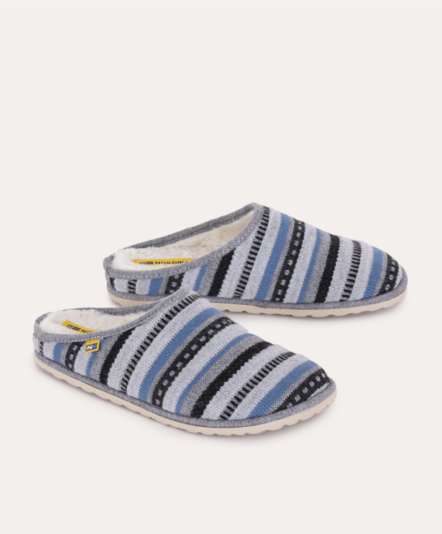 Nordikas ZAPATILLAS DE CASA HOMBRE LAPONIA GRIS