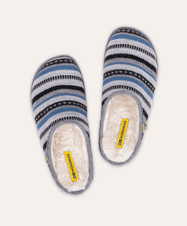 nordikas ZAPATILLAS DE CASA HOMBRE LAPONIA GRIS
