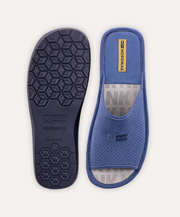 Nordikas ZAPATILLAS DE CASA HOMBRE MICRO DENIM