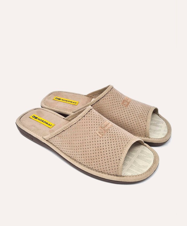 Nordikas ZAPATILLAS DE CASA HOMBRE MICRO TIERRA