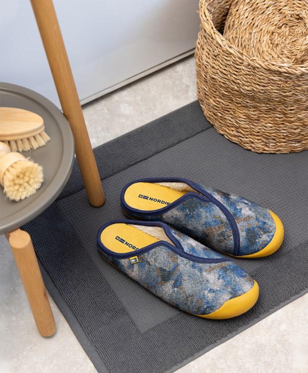 Nordikas ZAPATILLAS DE CASA HOMBRE ORION AZUL