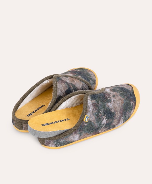 Nordikas ZAPATILLAS DE CASA HOMBRE ORION KAKI