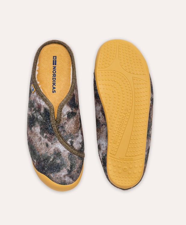 Nordikas ZAPATILLAS DE CASA HOMBRE ORION KAKI