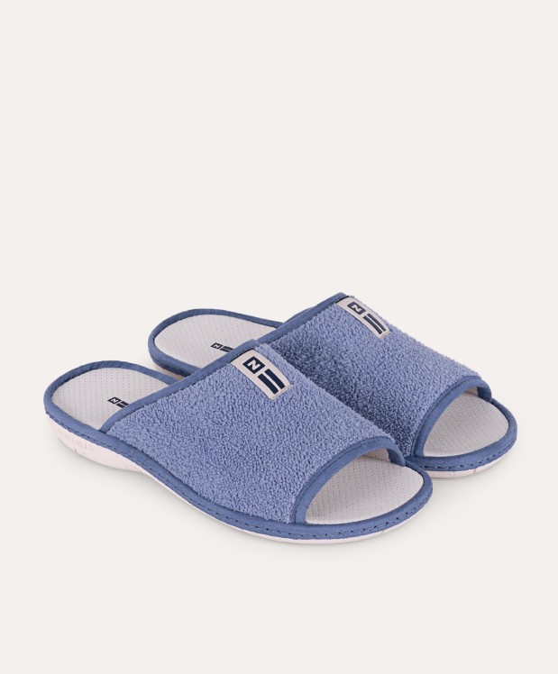 Nordikas ZAPATILLAS DE CASA HOMBRE RIZO AZUL