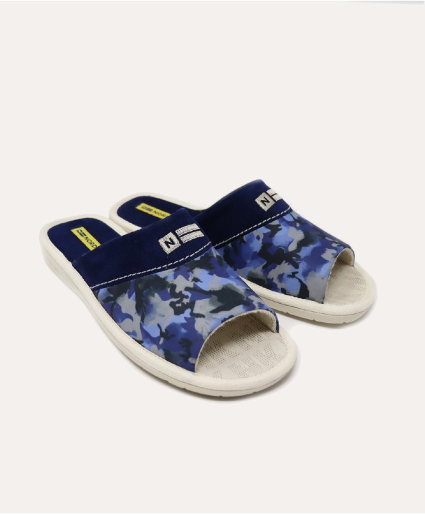 nordikas ZAPATILLAS DE CASA HOMBRE SAFARI AZUL
