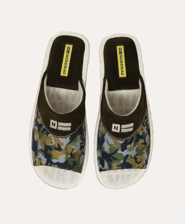 Nordikas ZAPATILLAS DE CASA HOMBRE SAFARI KAKI