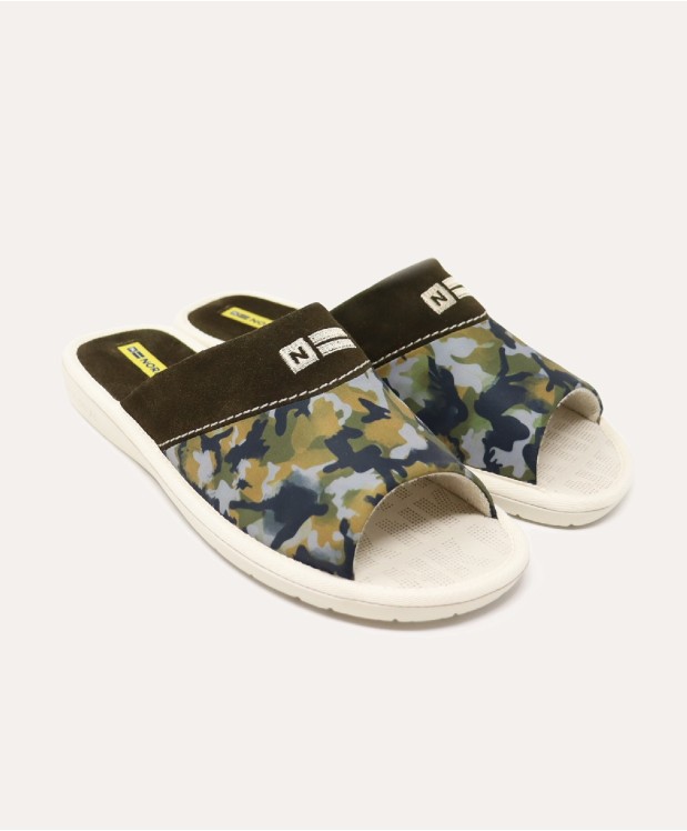 nordikas ZAPATILLAS DE CASA HOMBRE SAFARI KAKI