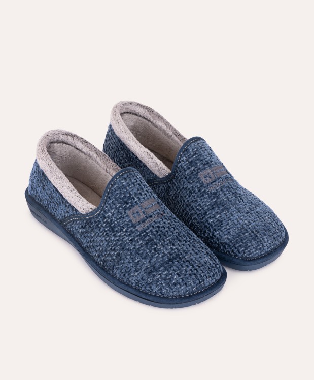 Nordikas ZAPATILLAS DE CASA HOMBRE SIBERIA AZUL