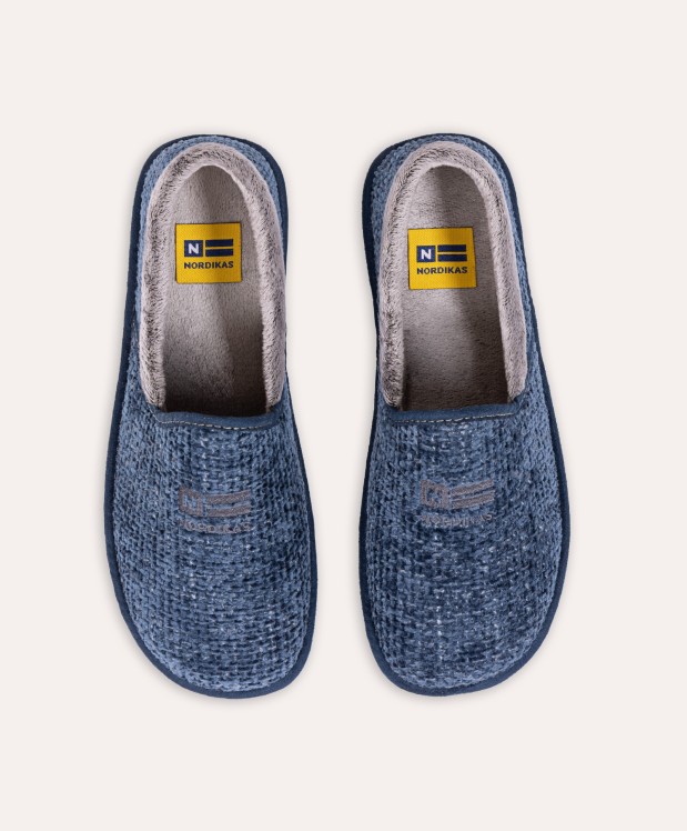 Nordikas ZAPATILLAS DE CASA HOMBRE SIBERIA AZUL