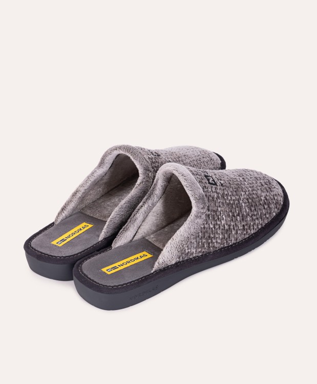 Nordikas ZAPATILLAS DE CASA HOMBRE SIBERIA GRIS