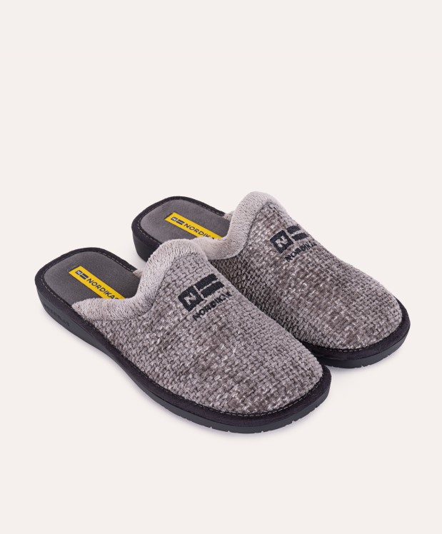 nordikas ZAPATILLAS DE CASA HOMBRE SIBERIA GRIS