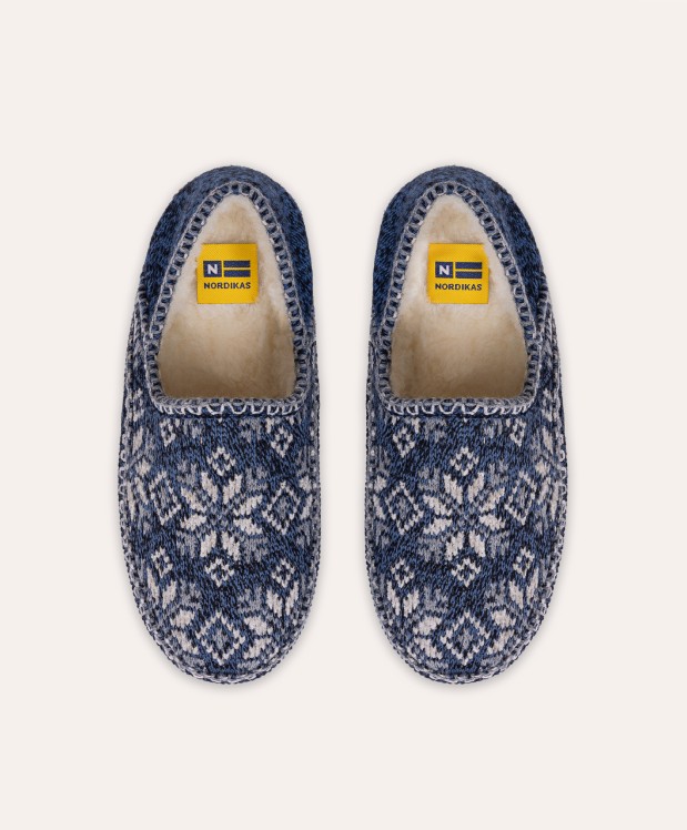 Nordikas ZAPATILLAS DE CASA HOMBRE SNOW MARINO