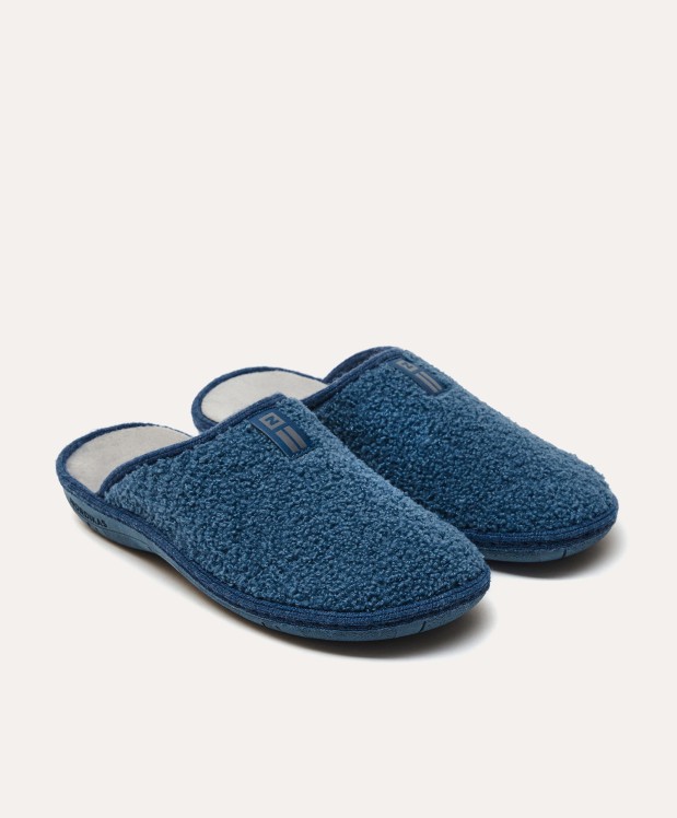 Nordikas ZAPATILLAS DE CASA HOMBRE TEDDY DENIM