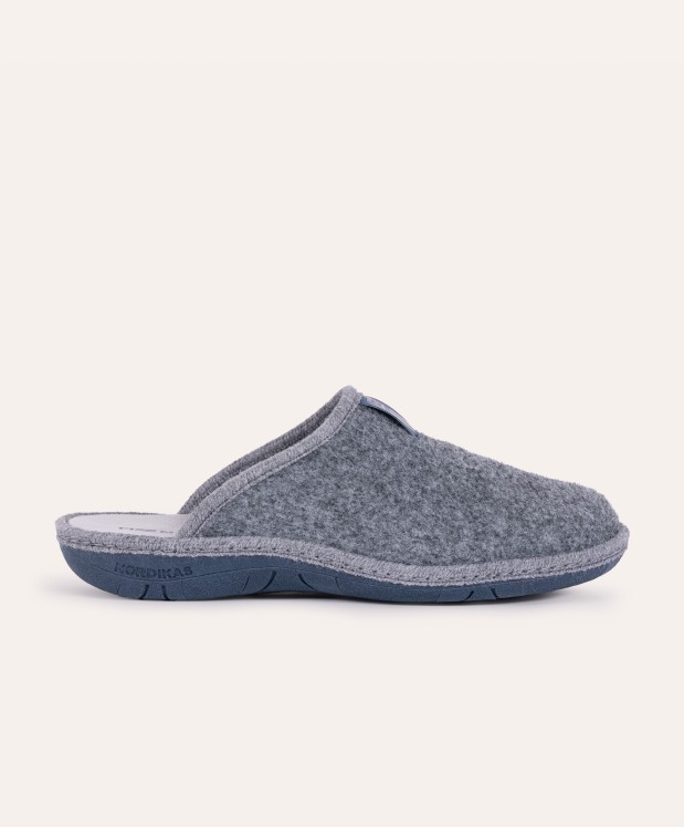 Nordikas ZAPATILLAS DE CASA HOMBRE TIROL GRIS