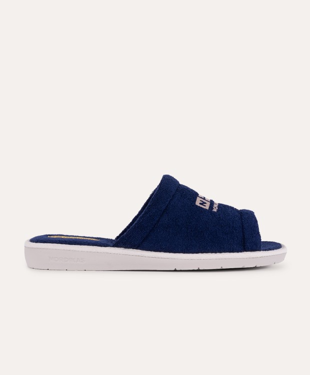 Nordikas ZAPATILLAS DE CASA HOMBRE TOALLA MARINO