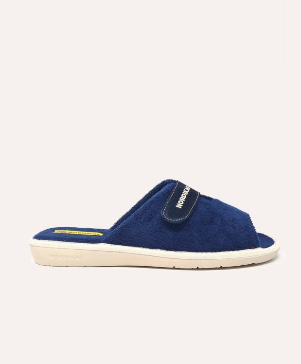 Nordikas ZAPATILLAS DE CASA HOMBRE TOALLA MARINO