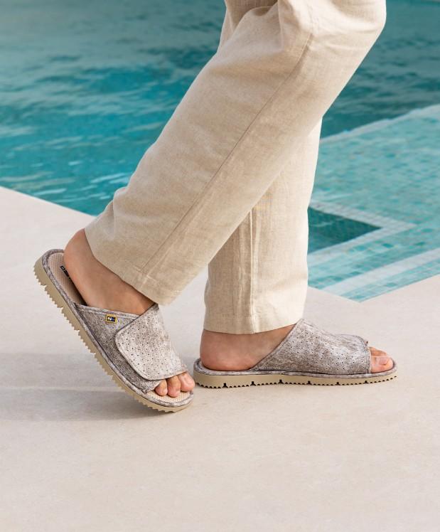 Nordikas ZAPATILLAS DE CASA HOMBRE VAQUERO ARENA