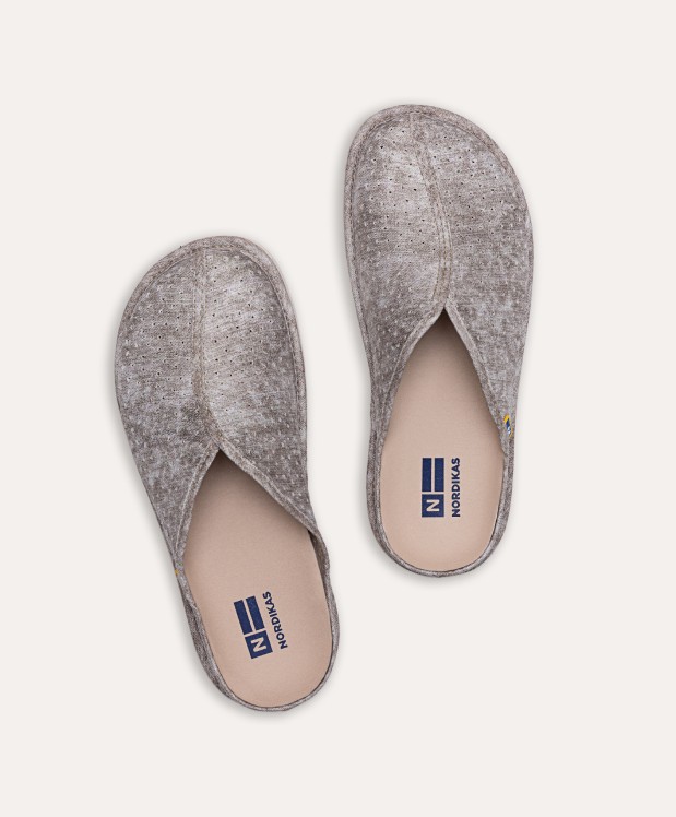 Nordikas ZAPATILLAS DE CASA HOMBRE VAQUERO ARENA