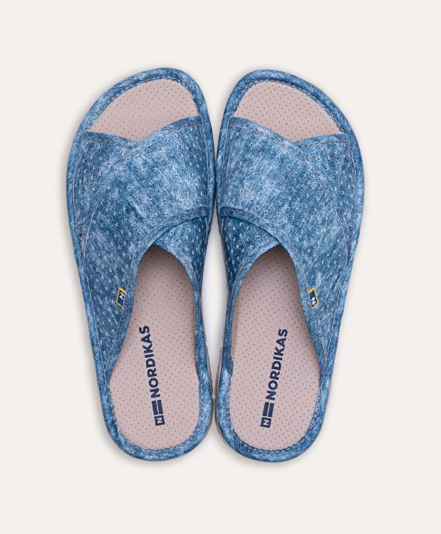 Nordikas ZAPATILLAS DE CASA HOMBRE VAQUERO AZUL