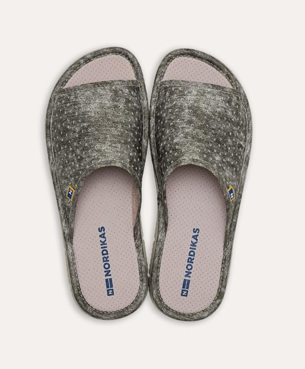 Nordikas ZAPATILLAS DE CASA HOMBRE VAQUERO KAKI