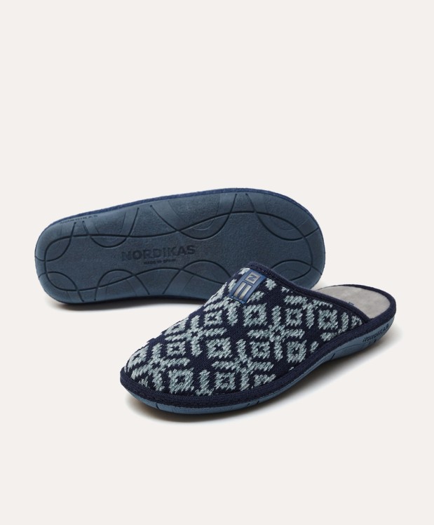 nordikas ZAPATILLAS DE CASA HOMBRE VELETA AZUL