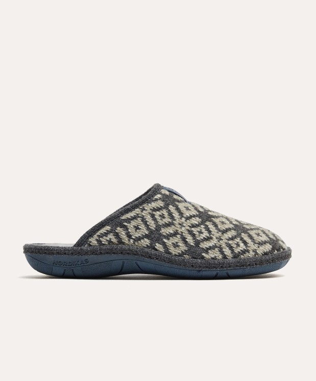 nordikas ZAPATILLAS DE CASA HOMBRE VELETA GRIS