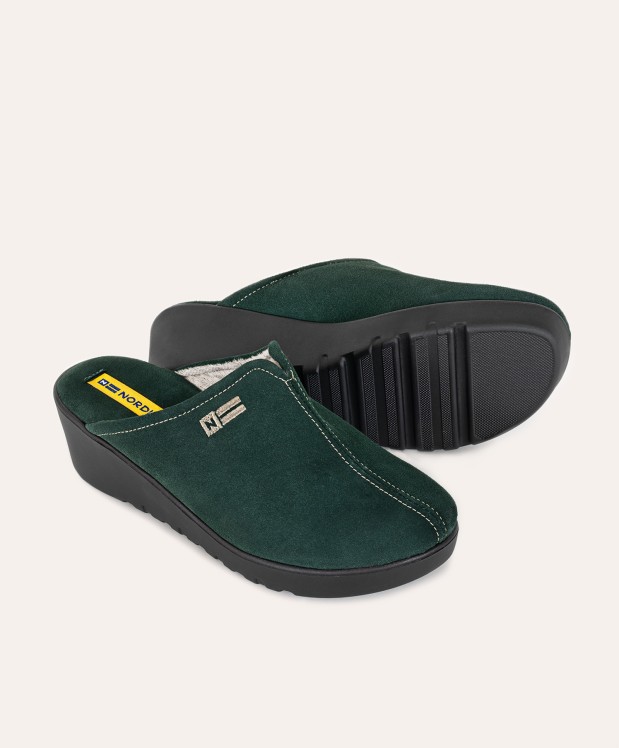 nordikas ZAPATILLAS DE CASA MUJER AFELPADO BOTELLA
