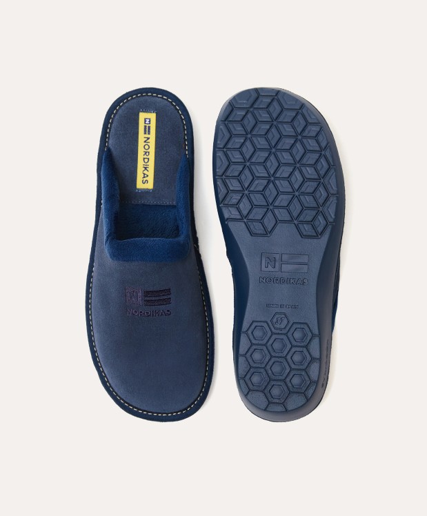 Nordikas ZAPATILLAS DE CASA MUJER AFELPADO JEANS