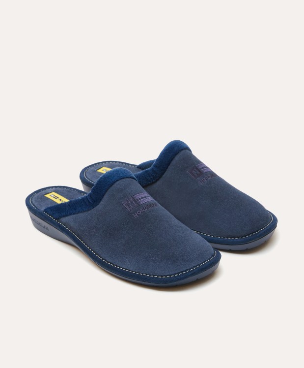nordikas ZAPATILLAS DE CASA MUJER AFELPADO JEANS