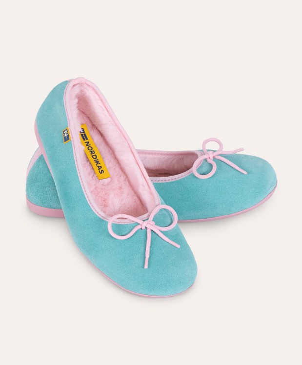 nordikas ZAPATILLAS DE CASA MUJER AFELPADO MENTA