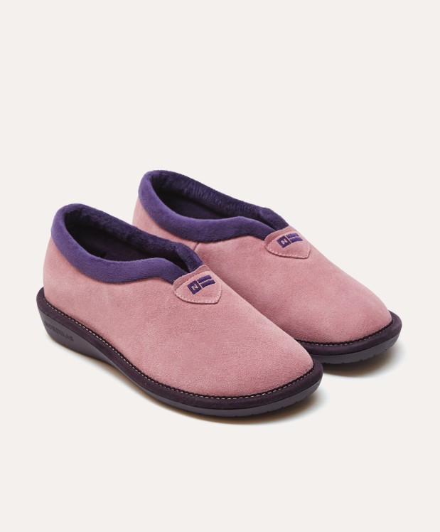 Nordikas ZAPATILLAS DE CASA MUJER AFELPADO ROSA