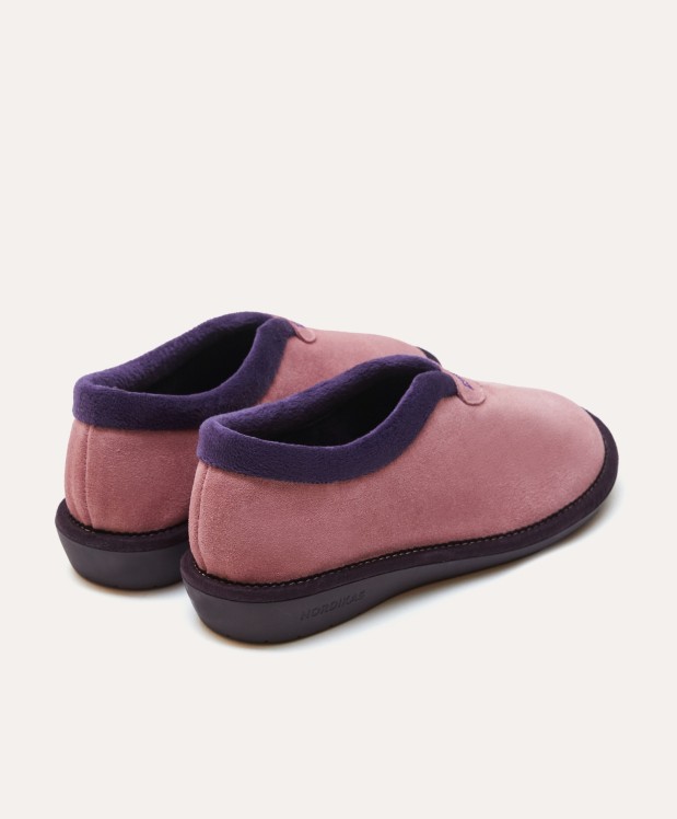 Nordikas ZAPATILLAS DE CASA MUJER AFELPADO ROSA