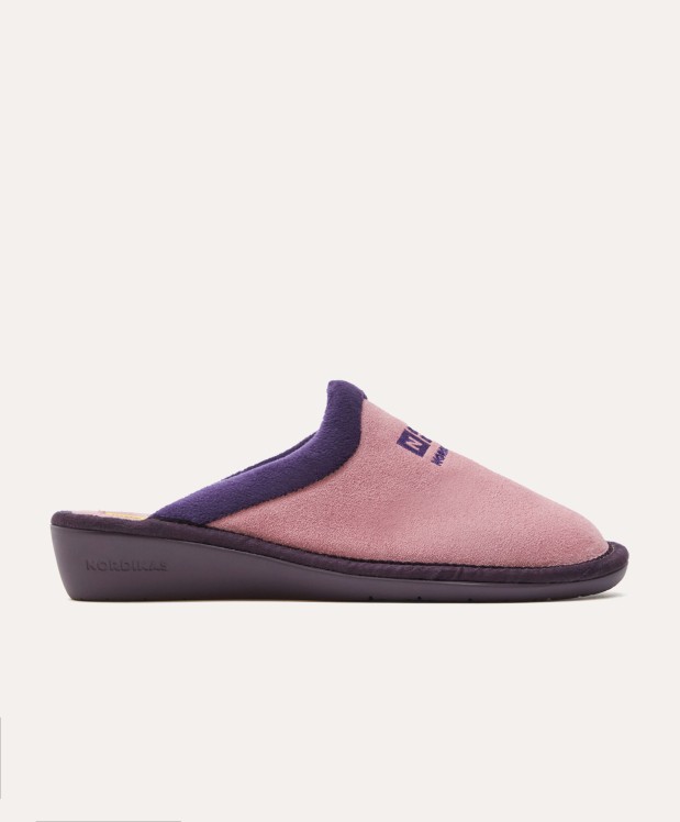 Nordikas ZAPATILLAS DE CASA MUJER AFELPADO ROSA