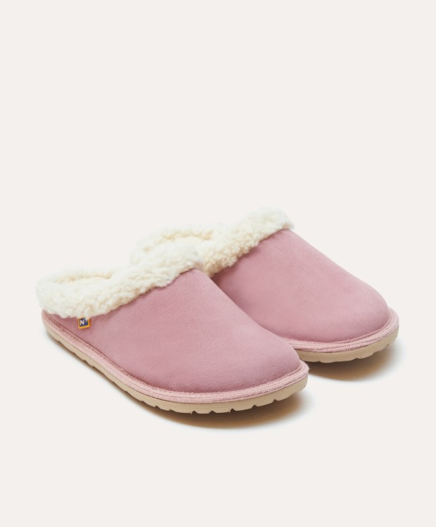 Nordikas ZAPATILLAS DE CASA MUJER AFELPADO ROSA