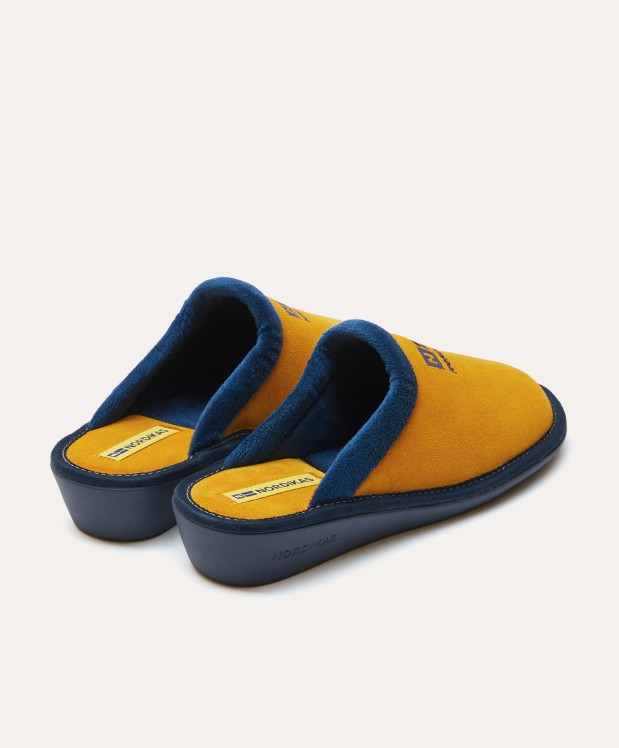 Nordikas ZAPATILLAS DE CASA MUJER AFELPADO YELLOW