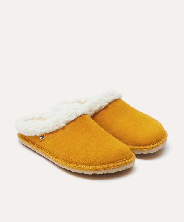 nordikas ZAPATILLAS DE CASA MUJER AFELPADO YELLOW