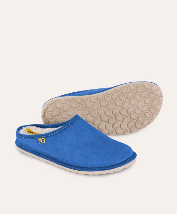 Nordikas ZAPATILLAS DE CASA MUJER AFELPADO ZAFIRO