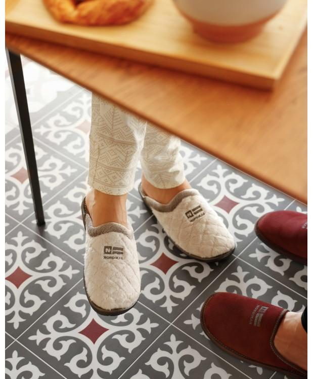 Nordikas ZAPATILLAS DE CASA MUJER ALPINO BEIGE