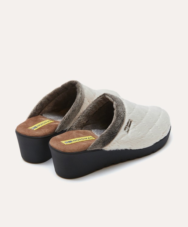 Nordikas ZAPATILLAS DE CASA MUJER ALPINO BEIGE