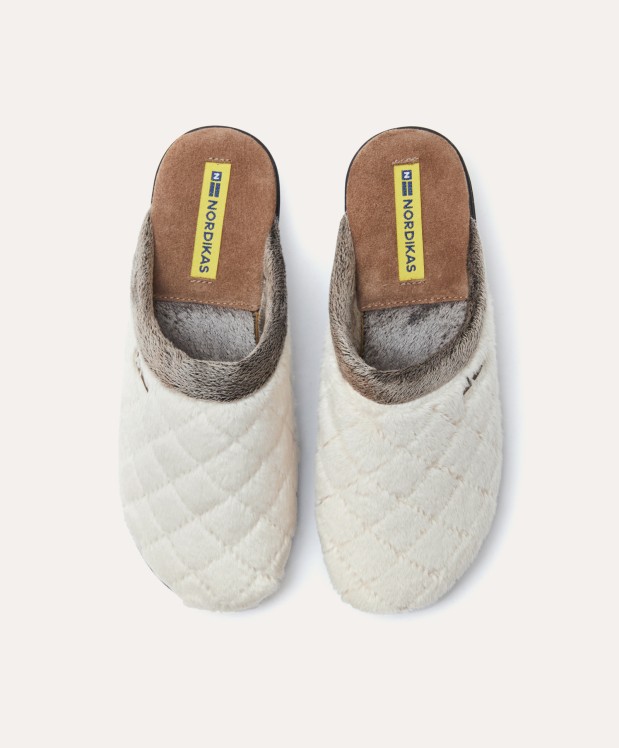 Nordikas ZAPATILLAS DE CASA MUJER ALPINO BEIGE