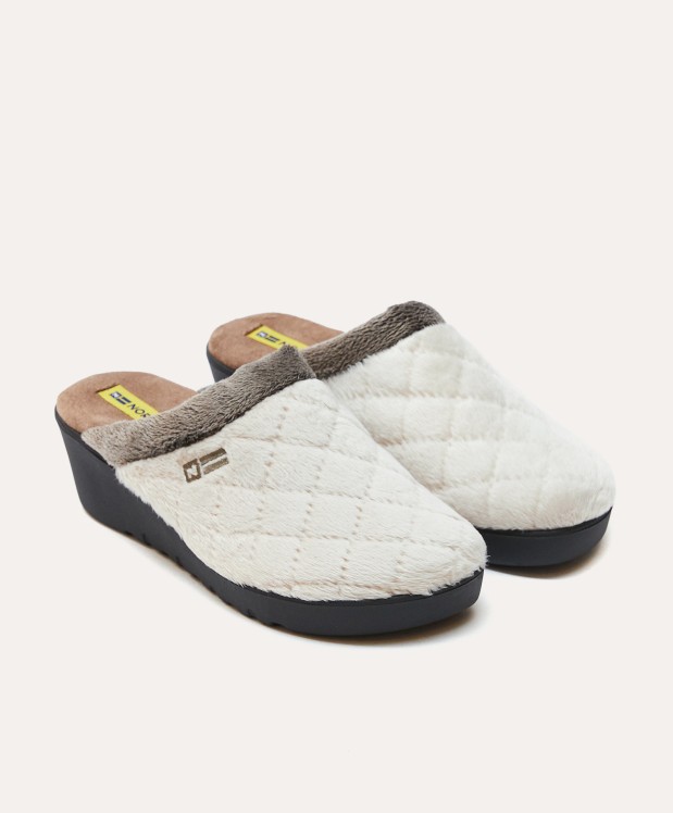 nordikas ZAPATILLAS DE CASA MUJER ALPINO BEIGE