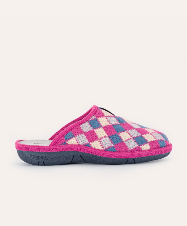 Nordikas ZAPATILLAS DE CASA MUJER ARLEQUIN FRESA