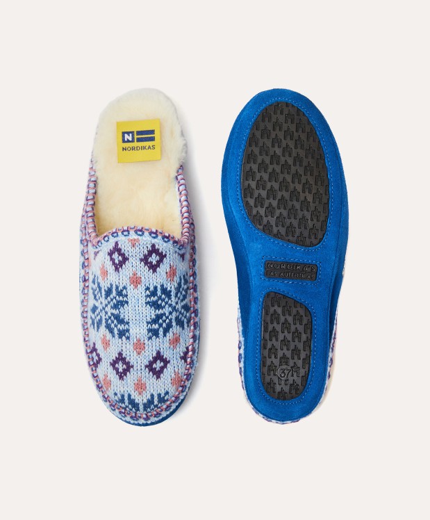 Nordikas ZAPATILLAS DE CASA MUJER ASTUN ZAFIRO