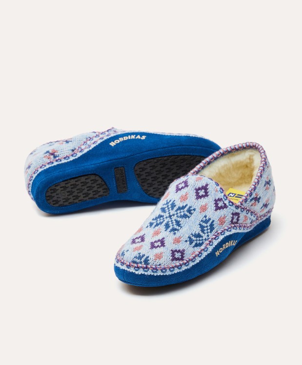 Nordikas ZAPATILLAS DE CASA MUJER ASTUN ZAFIRO